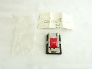 Vintage Akai 1/4 " Inch Reel To Reel Audio Tape Splice Splicer As - 3 Made In Japan
