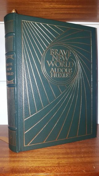 1978 Brave World By Aldous Huxley Easton Press Full Leather