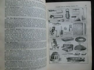 ISABELLA BEETON; The Book of Household Management (1895) Victorian Cooking/Cook 7