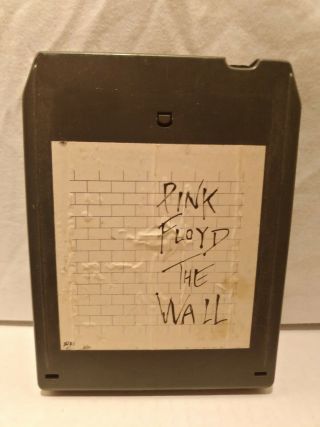 Vintage 8 Track Pink Floyd The Wall Columbia P2a 36183 8 - 1