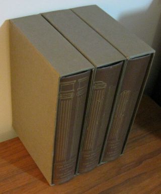 The Decline and Fall of The Roman Empire Edward Gibbon 3 Vol Set Heritage Press 3