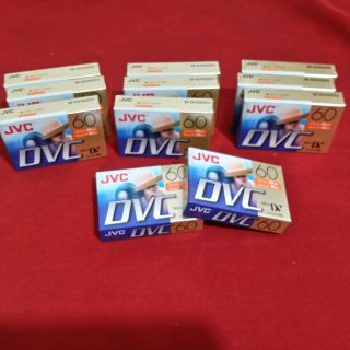 11 Pack Jvc Dvc 60 Mini Digital Video Cassette Dvm60me M - Dv60du