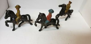 Vintage Lead Figure On Horse