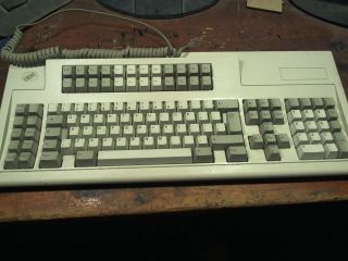 Vintage Ibm 122 - Key Terminal Clicky Keyboard Model M 1395660 19 - 10 - 91 Rj45