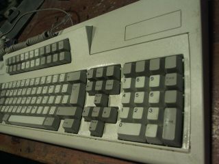 Vintage IBM 122 - Key Terminal Clicky Keyboard Model M 1395660 19 - 10 - 91 RJ45 4