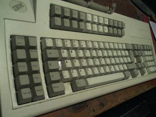 Vintage IBM 122 - Key Terminal Clicky Keyboard Model M 1395660 19 - 10 - 91 RJ45 5