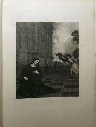 1882 Le Vie Et L ' Oeuvre de Titien par Georges Lafenestre - 52 Plates,  Illust 6