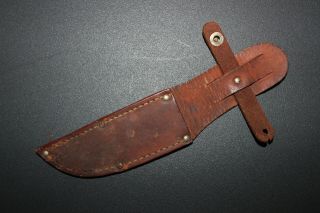 Vintage Case Xx Leather Knife Sheath