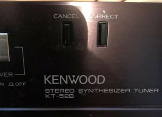 Kenwood KT - 52BAM/FM Stereo Synthesizer Tuner.  And Sounds. 4