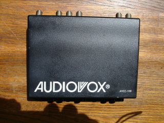Archer video processor,  RX - II video stabilizer,  and Audiovox TV / VCR switch box 4