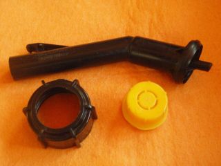 Vintage Blitz Gas Can Nozzle/spout Self - Venting Type For Non Vented Plastic Cans