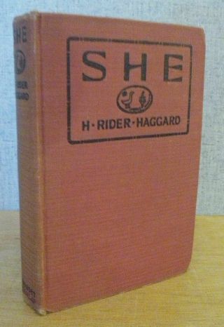 She By H.  Rider Haggard 1926 Betty Blythe Photoplay Edition.