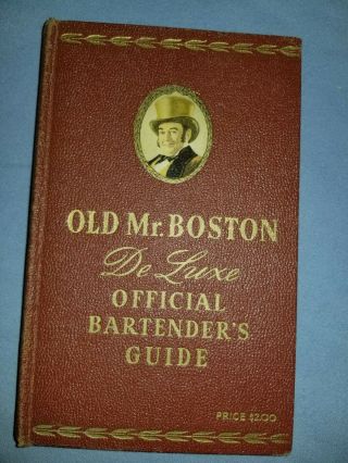 Old Mr Boston Deluxe Official Bartender 