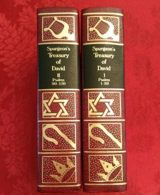 The Treasury Of David Psalms 1 - 150 Bible Commentary C H Spurgeon 2 Volume Set Hc