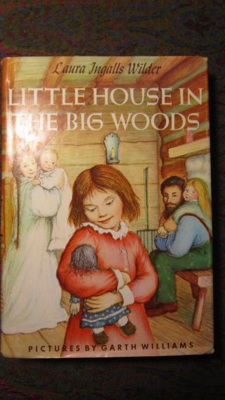 Little House In The Big Woods - Vg,  1953 Hardcover Edition In Jacket A,