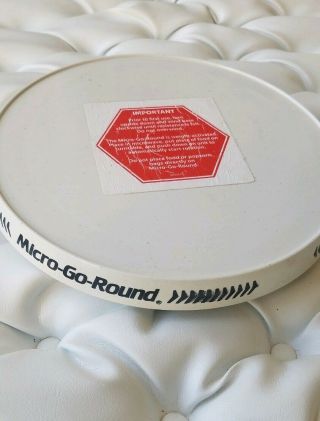 Vintage Nordicware Micro - Go - Round Rotating Microwave Carousel Turntable