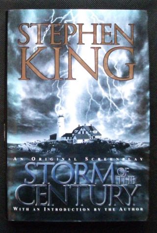 Storm Of The Century Stephen King Us 1st Edition Hb/dj
