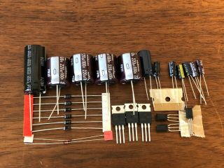 Pioneer Sx - 1080 Power Supply Board Recap Kit Capacitor Upgrade Rebuild Set