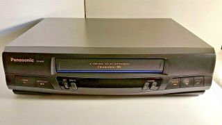 Panasonic VCR OMNIVISION PV - 9450 4 Head Hi - Fi Audio Video Cassette Recorder VHS 2