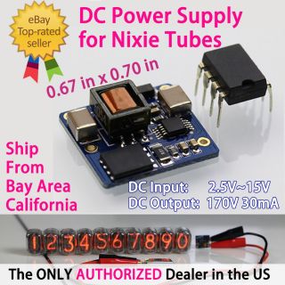 Nch8200hv High Voltage Dc Power Supply For Nixie Tubes