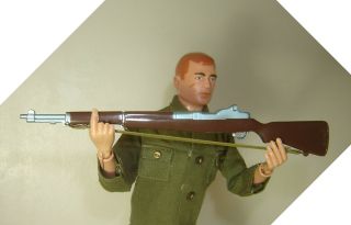 Vintage Gi Joe M - 1 Blue Steel - Hasbro Marine Soldier Minty