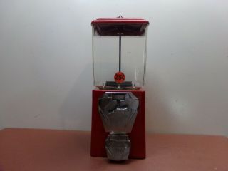 Vintage A,  A Candy Gumball Machine With Key
