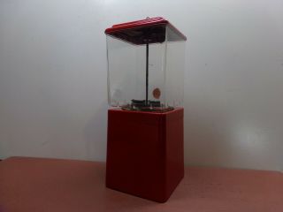 Vintage A,  A Candy Gumball Machine with key 3