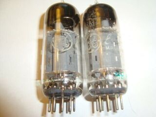 One Matched 12bh7 Tubes,  Ge