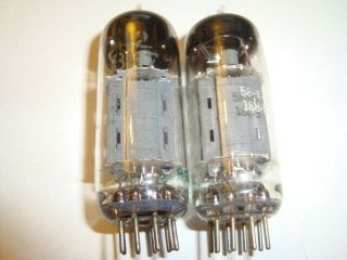 One Matched 12BH7 Tubes,  GE 2