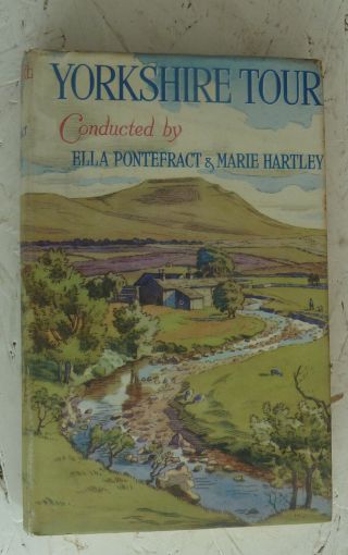 Vintage Book 1944 Yorkshire Tour Pontefract Hartley Illus H/b Topography History