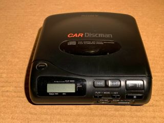 Vintage Sony D - 180k Portable Compact Disc Cd Player Car Discman