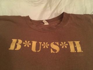 Bush Concert Tour T - Shirt 1995 Xl X - Large,  Vintage,  Grunge.  Mash Motif
