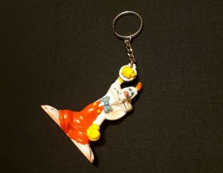 Who Framed Roger Rabbit Key Chain In Handcuffs 3” Vintage Disney 1987