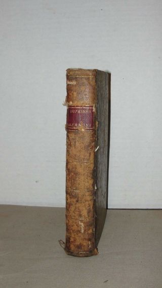 1803 Book " Hopkins 21 Sermons " By Samuel Hopkins,  D.  D.