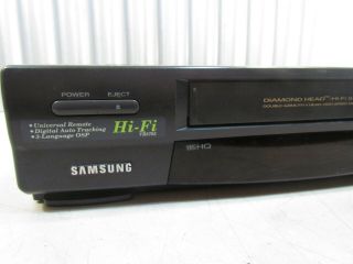 Samsung Vr8705 Azimuth 4 - Head Stereo Vcr Vhs Player Recorder X 730