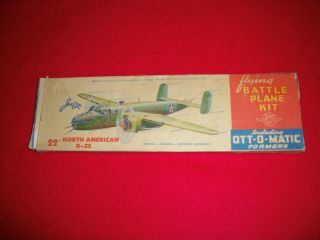 Vintage Joe Ott North American B - 25 Bomber Model Airplane - 1942 Kit 2209