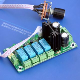 Audio Input Selector Relay Module Board,  4 L/r To 1 L/r,  Japan Takamisawa Relays