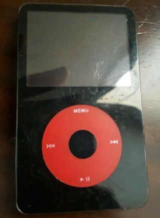 Apple Ipod Classic 4th Generation U2 Special Edition Black/red (256gb) As - Is