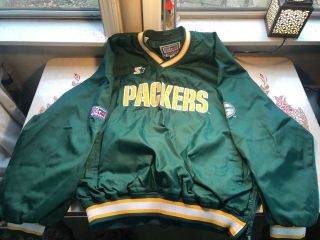 Vintage Green Bay Packers Starter Jacket Xxl
