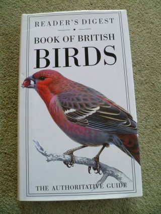 Readers Digest Book Of British Birds Aa 3rd Edition Hardback With Dust Jacket