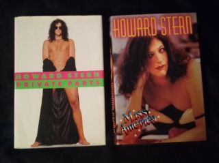 Miss America And Private Parts By Howard Stern 1st Edition Hardcover Very Good