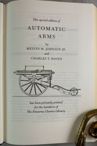 Leather Firearms Classics Library Automatic Arms Johnson & Haven 4