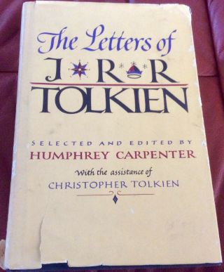 The Letters Of J R R Tolkien Vintage 1981 By H Carpenter And Christopher Tolkien