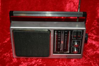 Vintage Ge Am/fm Portable Radio 7 - 2857a