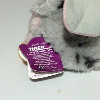 VTG 1998 Tiger Furby Model 70 - 800 Gray,  Pink,  & Black 5