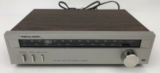 Vintage Realistic Tm - 150 Am/fm Stereo Tuner 31 - 1956