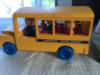 Tuppertoy Vintage School Bus
