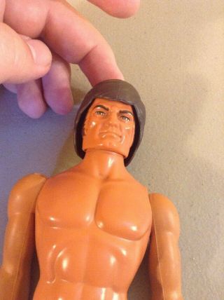 Vintage Big Jim Double Trouble Two Face Turning Head Action Figure 1971 Mattel 7