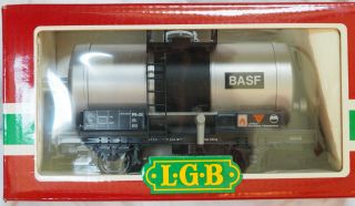 Lgb Lehmann 4040 C Basf Tanker Tank Car W/box Vintage