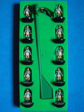 Portuguese Subbuteo Team 34 Hybrid Lw Juventus Made In Portugal 1970s Vintage It
